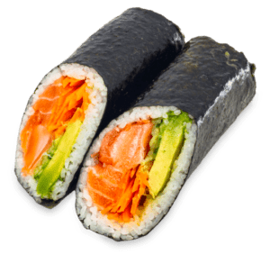 Diagonal Roll salmón