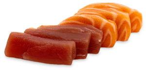 Sashimi Duo salmón y atún