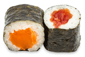 Dúo de salmón y atún