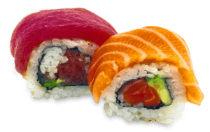 Roll filetes Uramaki salmón y atún mix