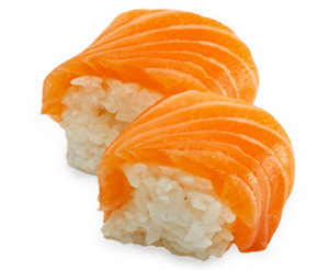 Roll cremoso de salmón